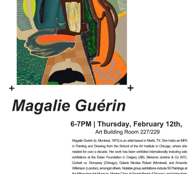 Visiting Artist Lecture: Magalie Guérin